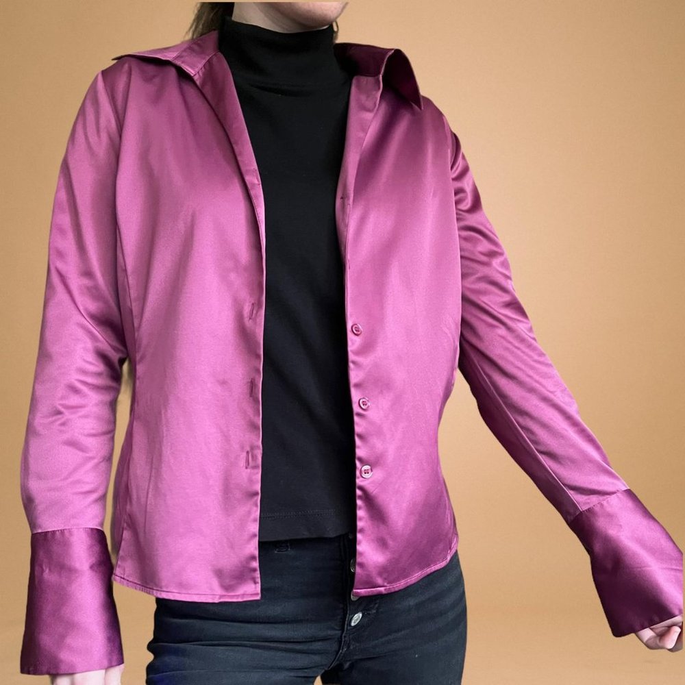 Silky button up